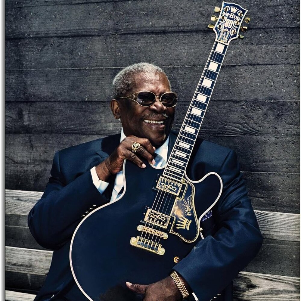 BB King Poster Print 9"x11"